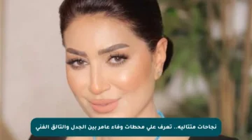 نجاحات متتالية.. تعرف على محطات وفاء عامر بين الجدل والتألق الفني